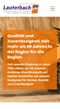 Mobile Screenshot of lauterbach-bayreuth.de